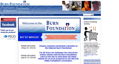 Desktop Screenshot of burnfoundation.org